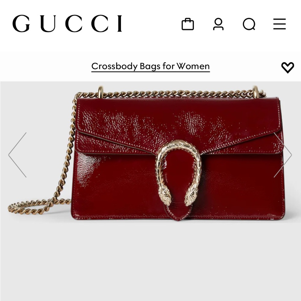 Beautiful red/burgundy classic Cucci